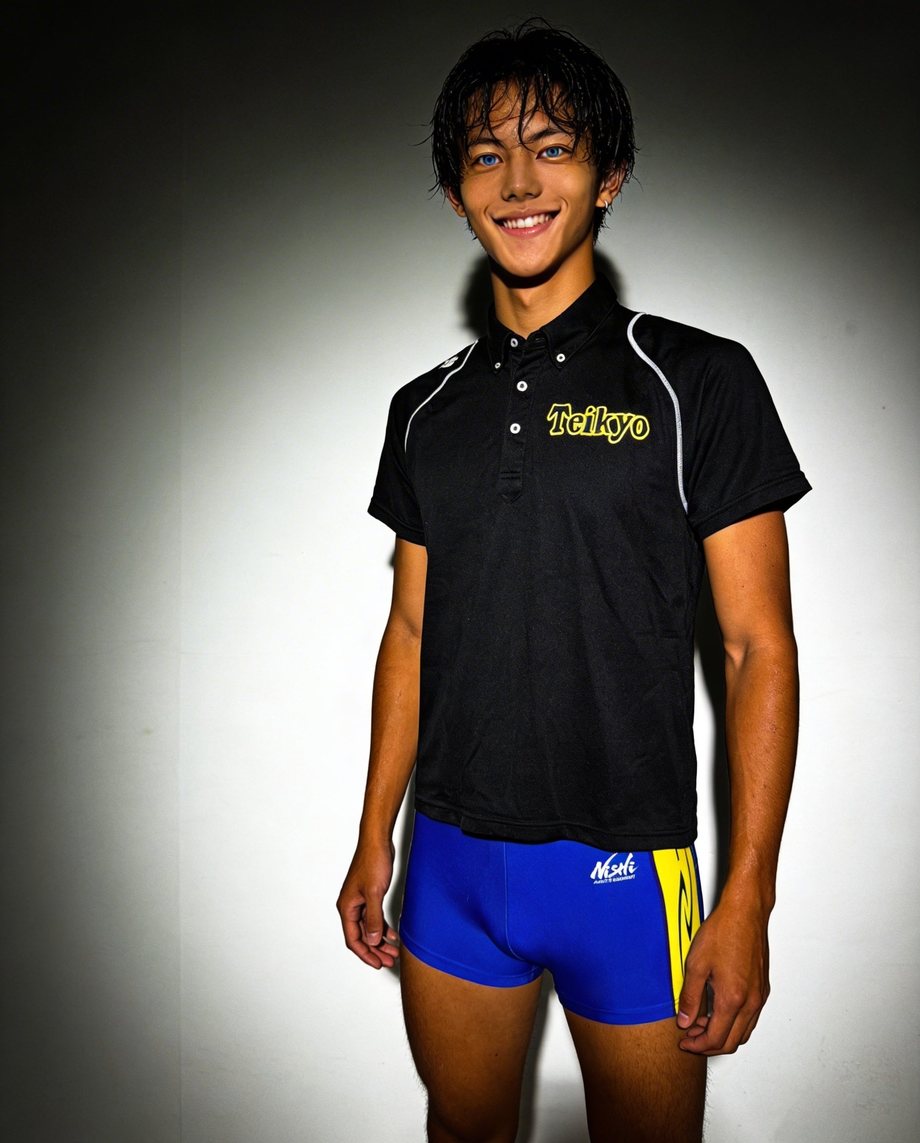 ニシスポーツ　男子陸上部 レーシングスパッツと移動着 パツパツシャツは付属しません