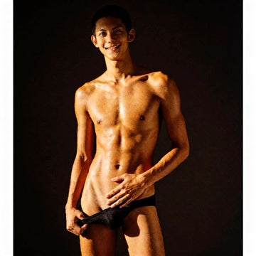 HOM　綿系薄生地　ビキニパンツ　サイズM