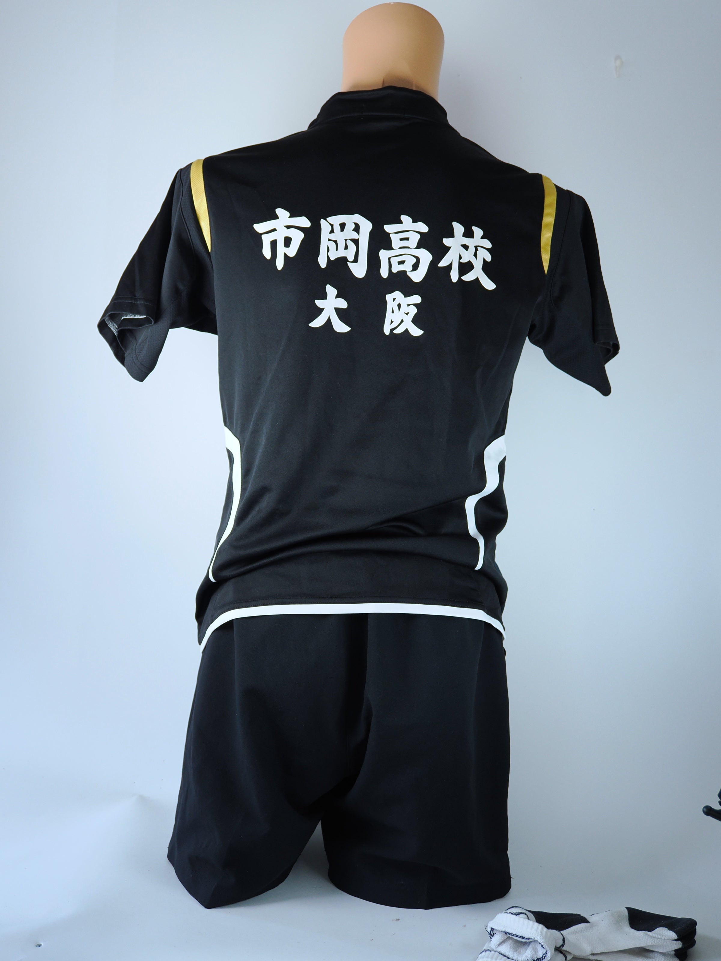 ヨネックス　大阪　市岡高校　男子テニス部　ユニホーム4点セット