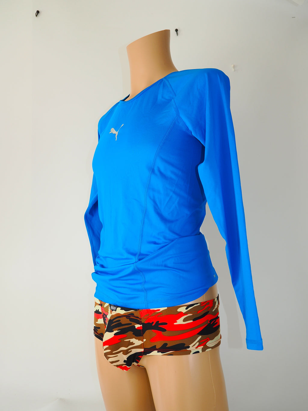 プーマPUMA DRYCOOL　コンプレッションシャツ　サイズXL 　迷彩パンツ付き