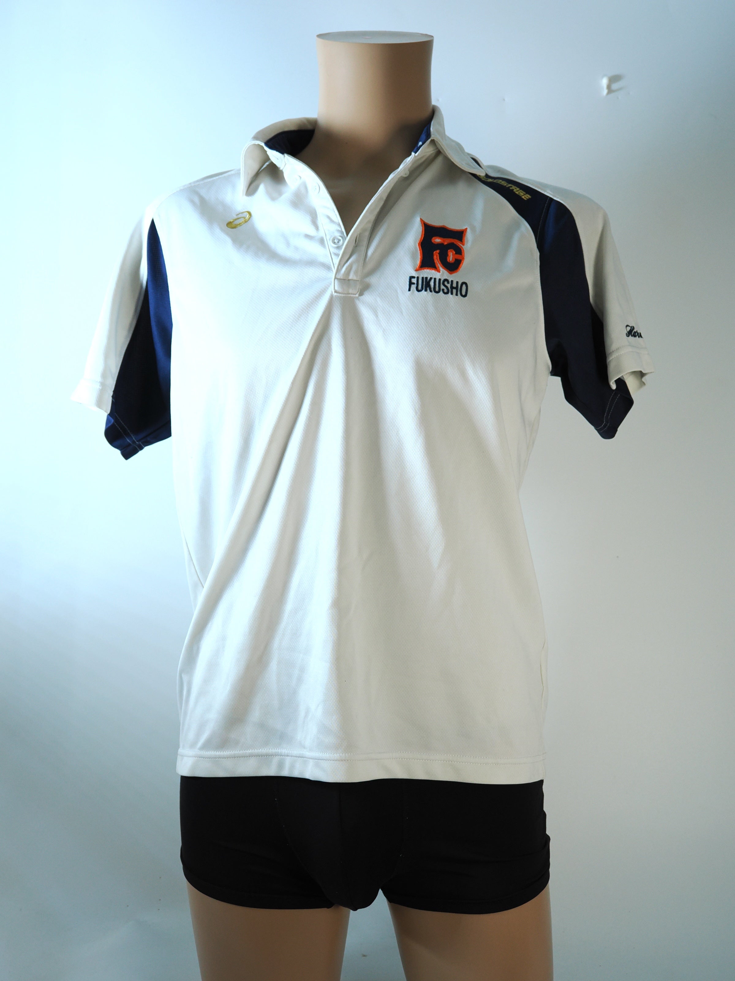 アシックス　ゴールドステージ　福翔高校　野球部　移動着シャツ