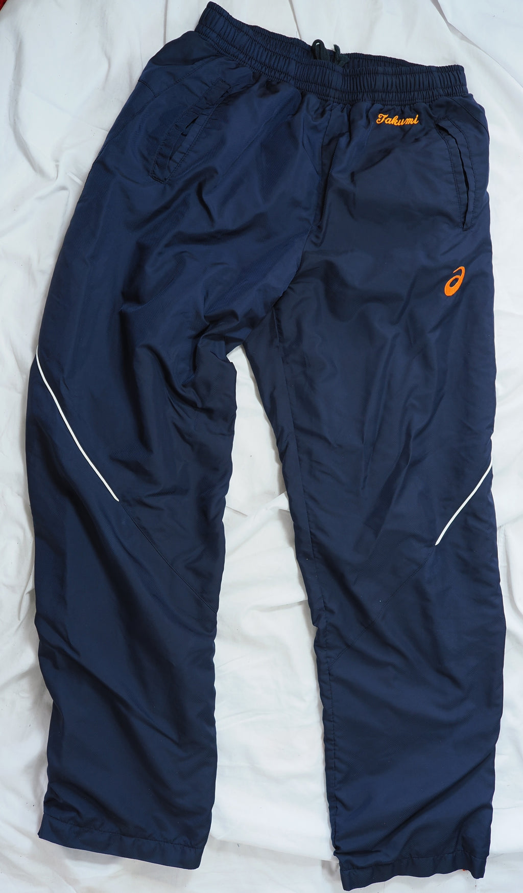 アシックス　裾野高校　男子陸上部　ウォームアップウインドブレーカー上下　サイズL