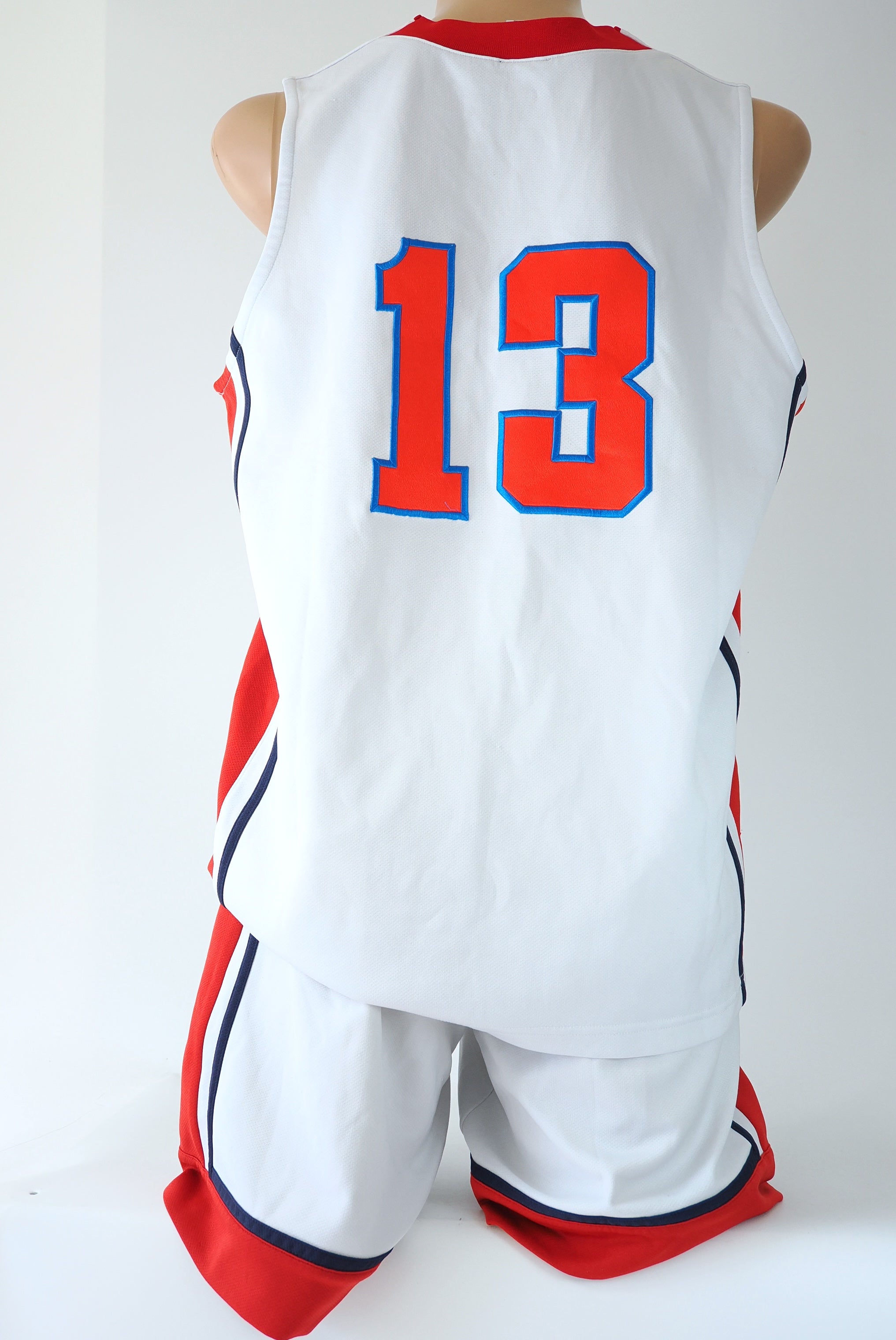 ナイキ　中学男子バスケ部　ユニホーム上下　サイズL