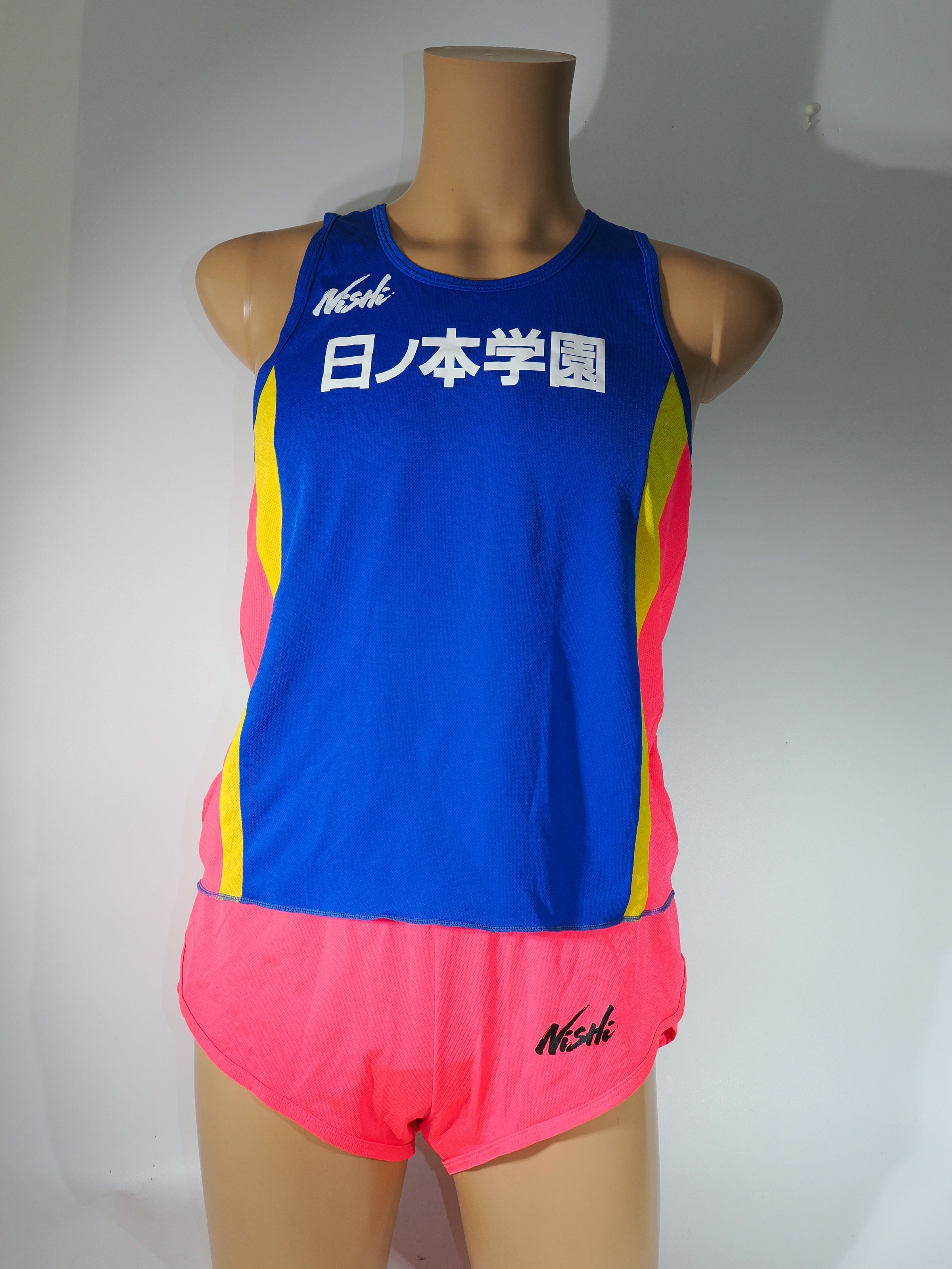 ニシスポーツ　日ノ本学園高校　男子陸上部　ランシャツ　ランパン
