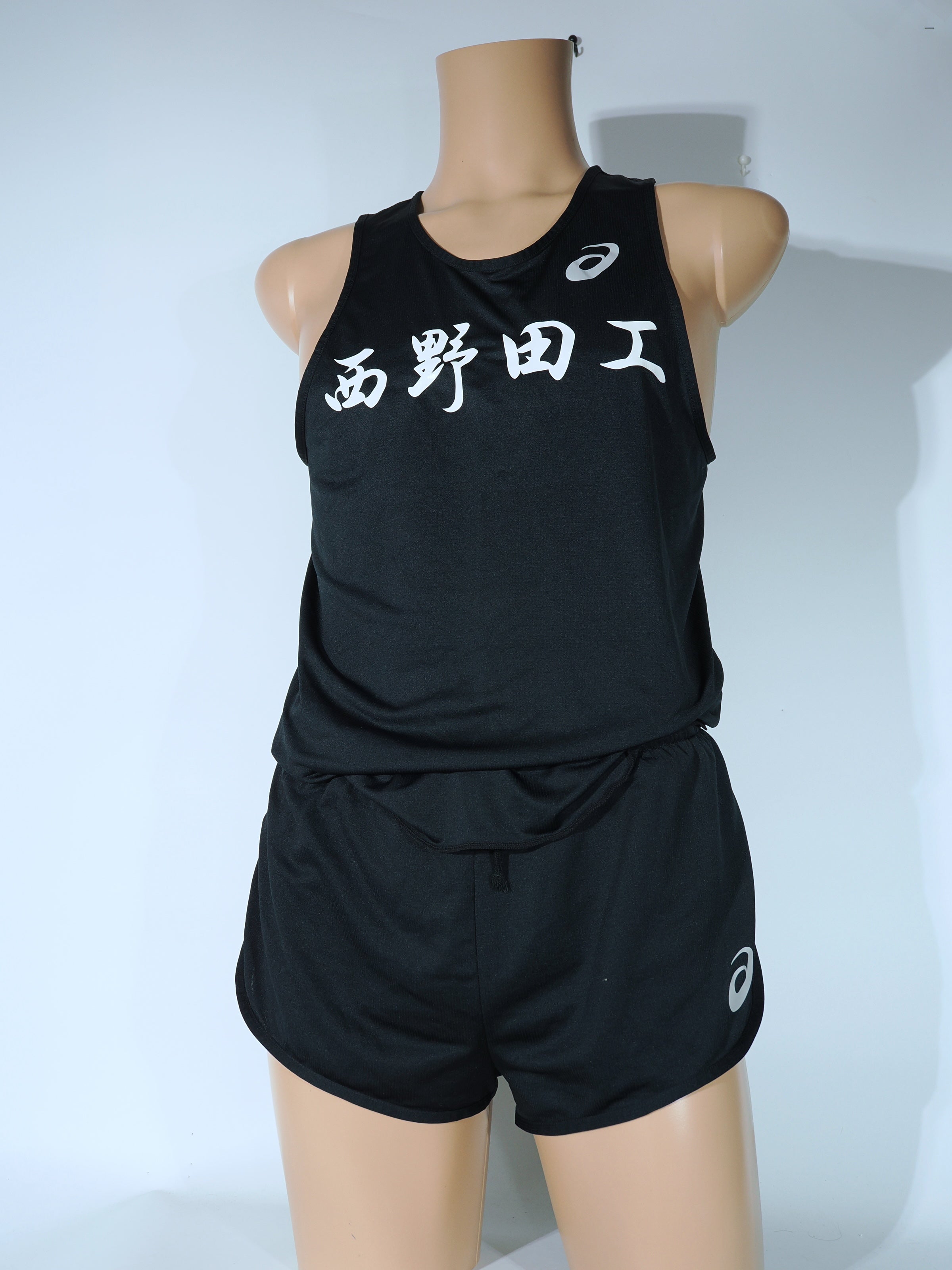 アシックス　大阪　西野田工科高校　男子陸上部　ランパン　ランシャツ