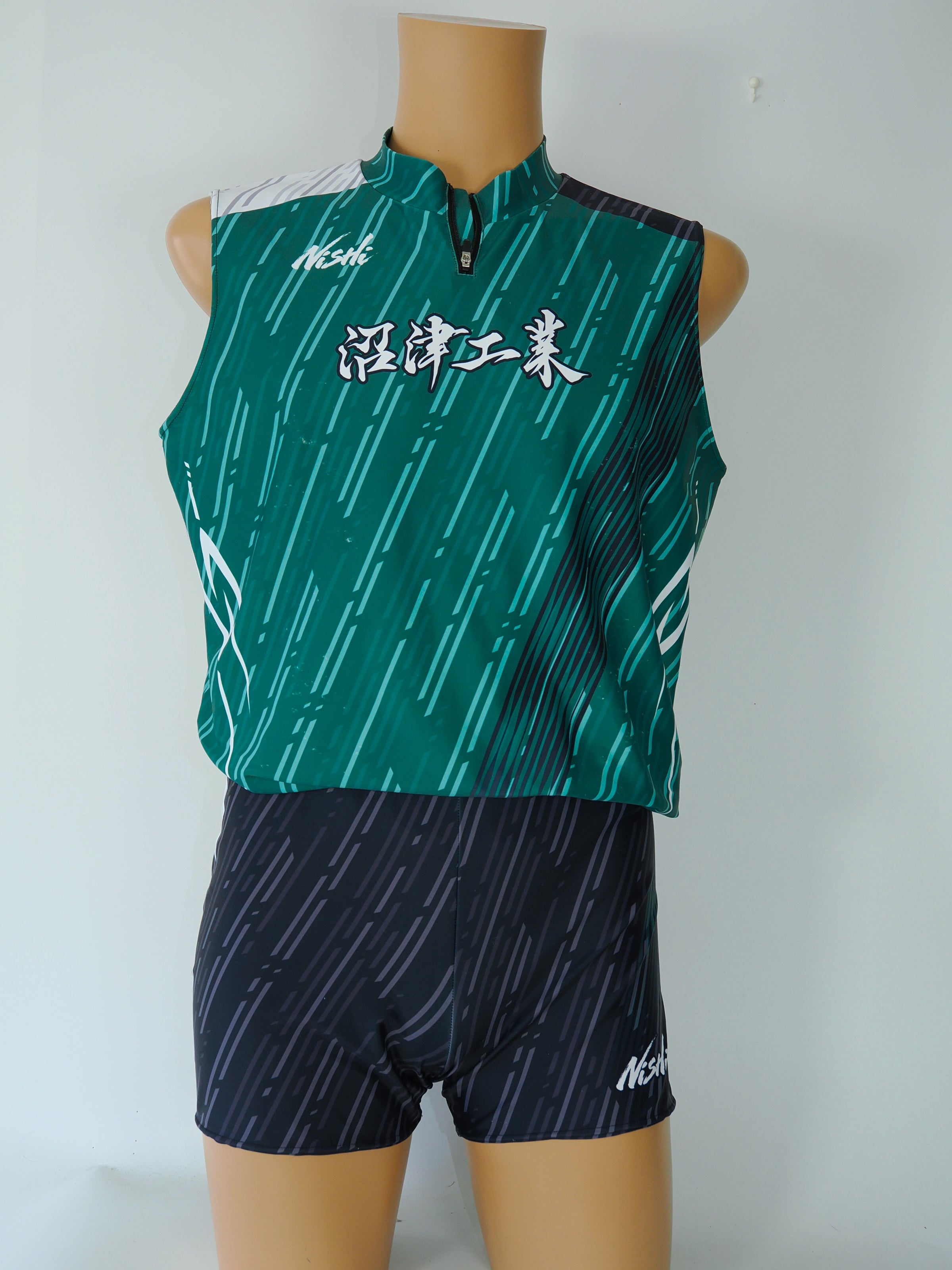 ニシスポーツ　沼津工業高校　#男子陸上部 ピチピチ　ユニホーム上下