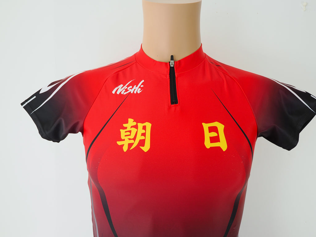 ニシスポーツ　朝日高校　男子陸上部　ピチピチ　ユニホーム上下