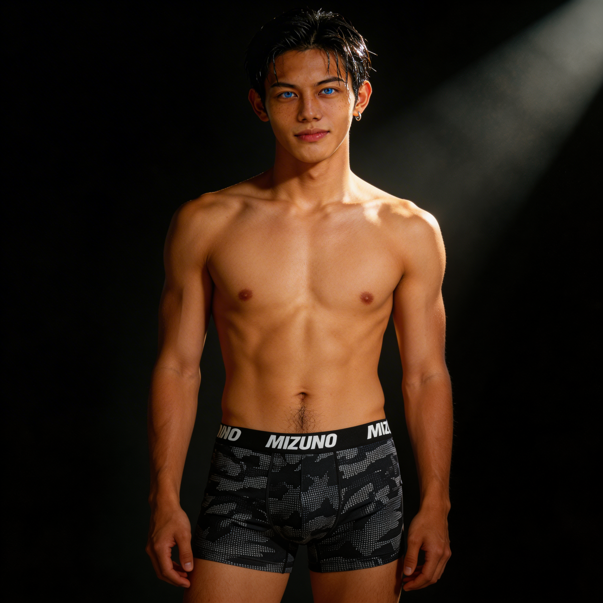 ミツワタイガー虎印　コンプレッション　ミズノボクサーパンツ