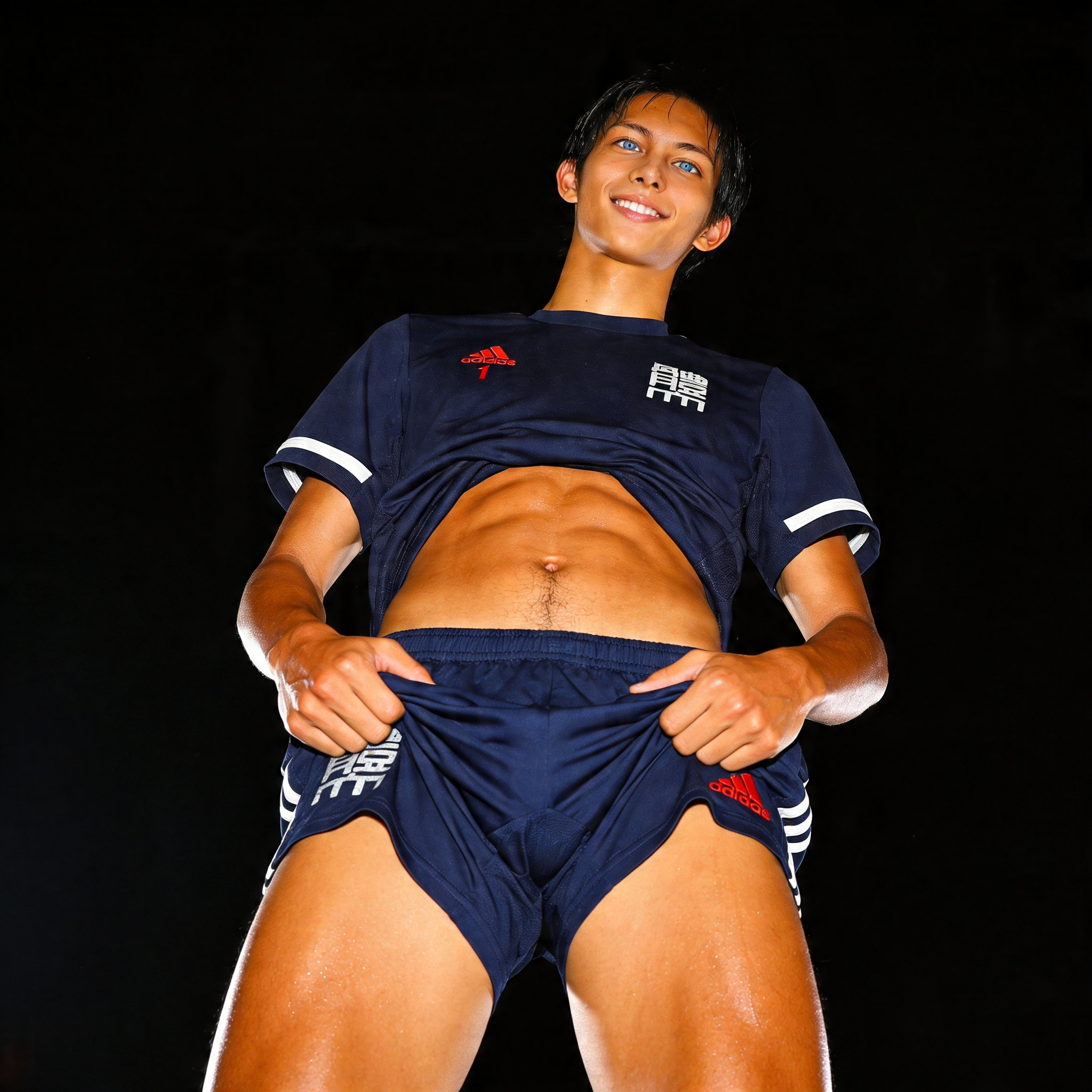 日体大高校　日吉　サッカー部　サカユニ　上下