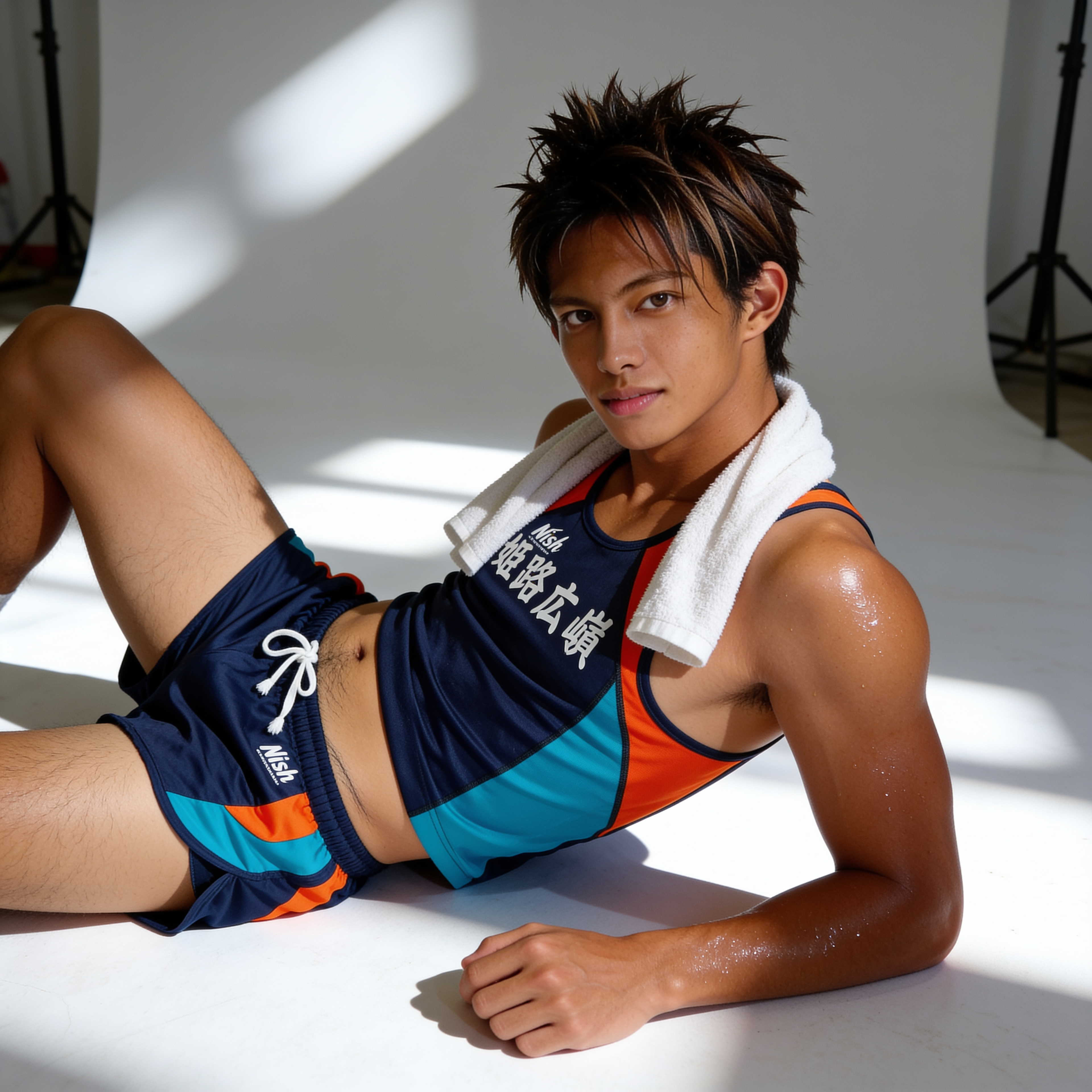 ニシスポーツ　姫路広嶺中学校　#男子陸上部　ランシャツ　ランパン