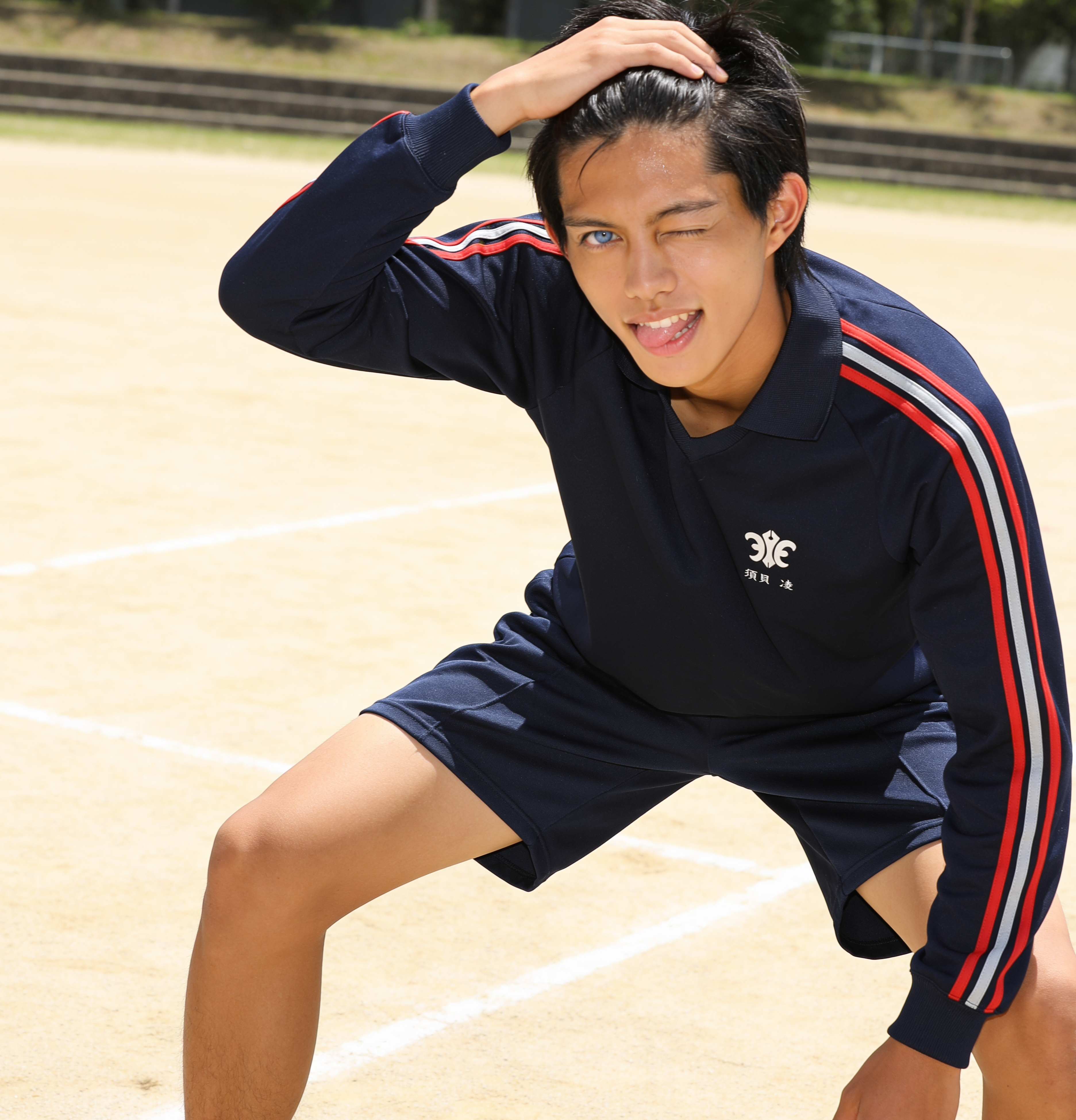 花巻北高校　男子体育ジャージ　3点セット