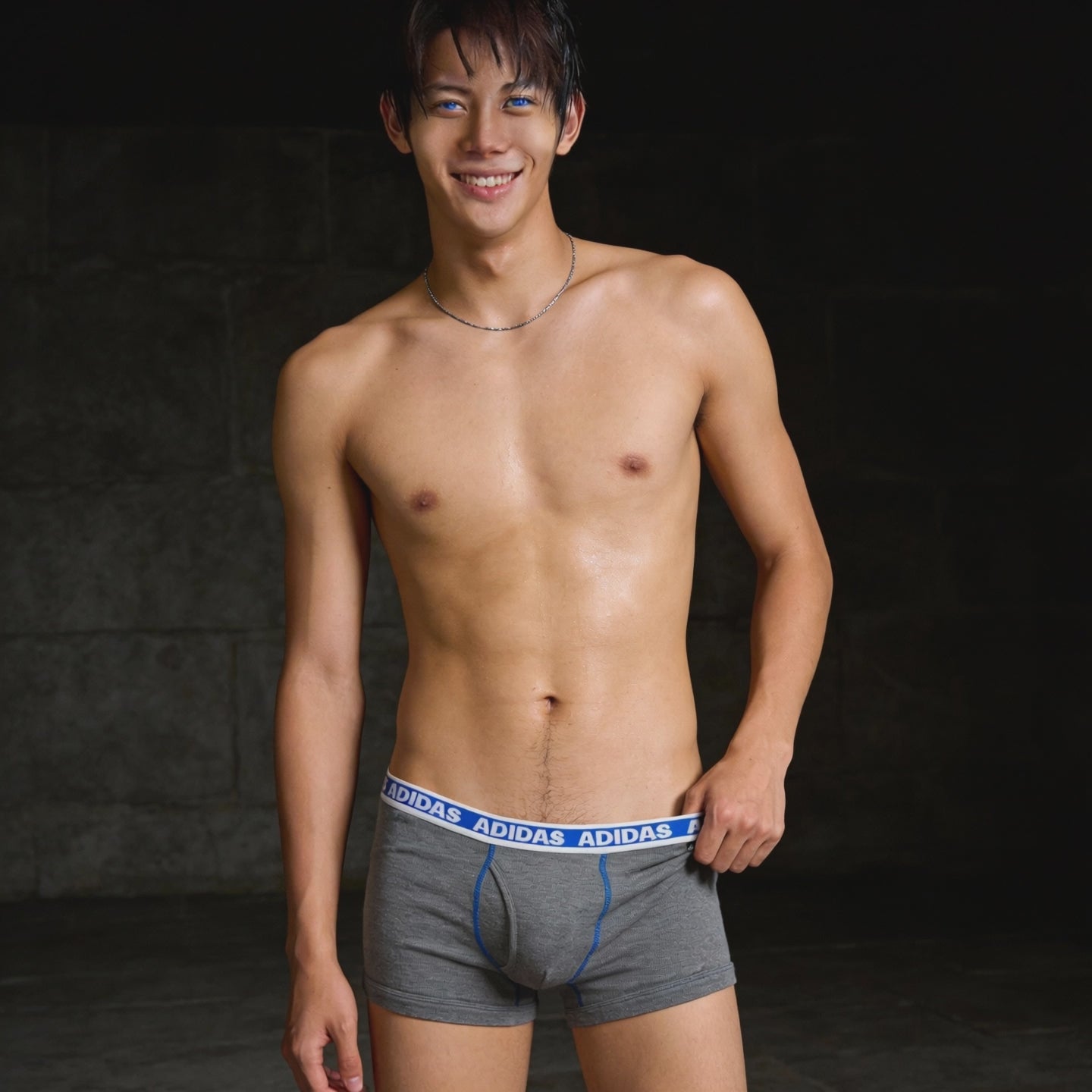 アディダス　スポーツインナー　ボクサーパンツ　サイズM