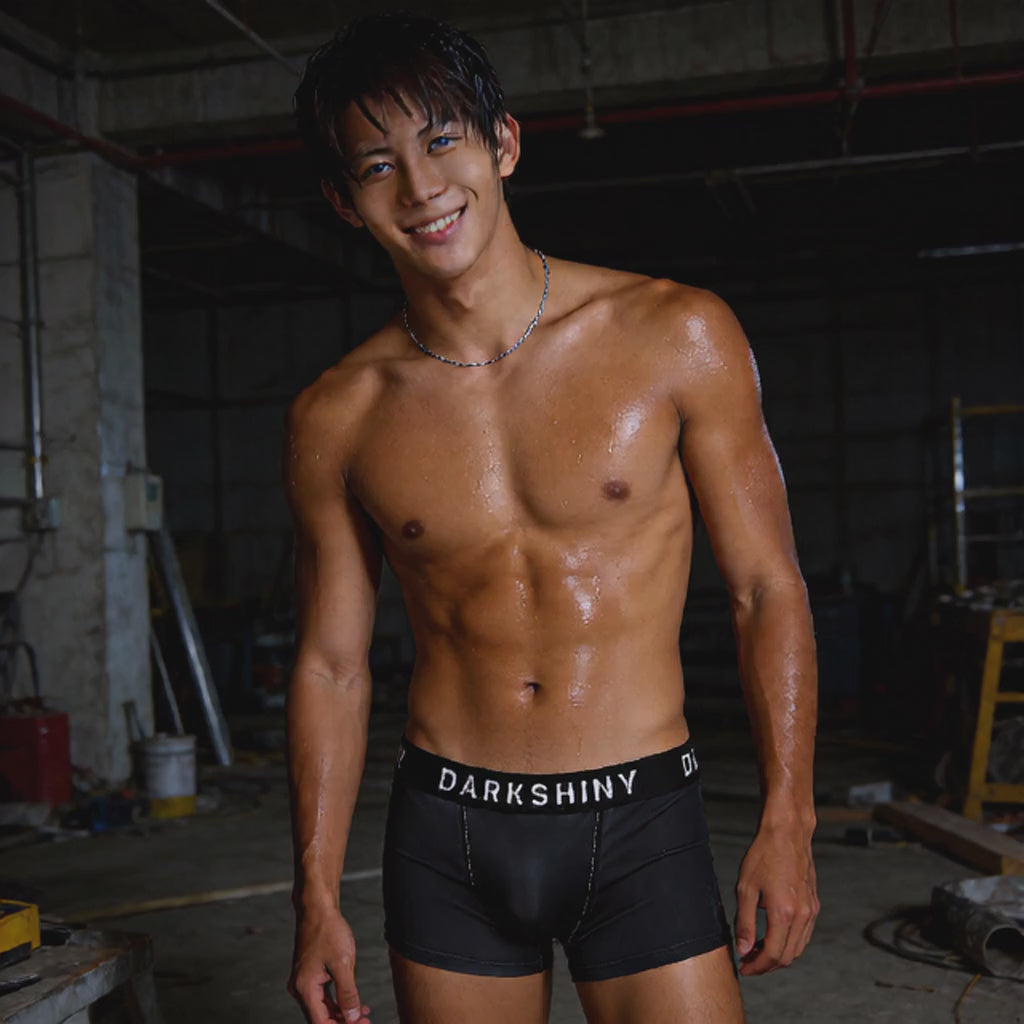 DARK SHINY　ボクサーパンツ　サイズL